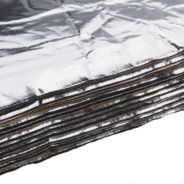 12Pcs 5Mm Heat Insulation Car Sound Deadener Mat Car Sound Deadeners