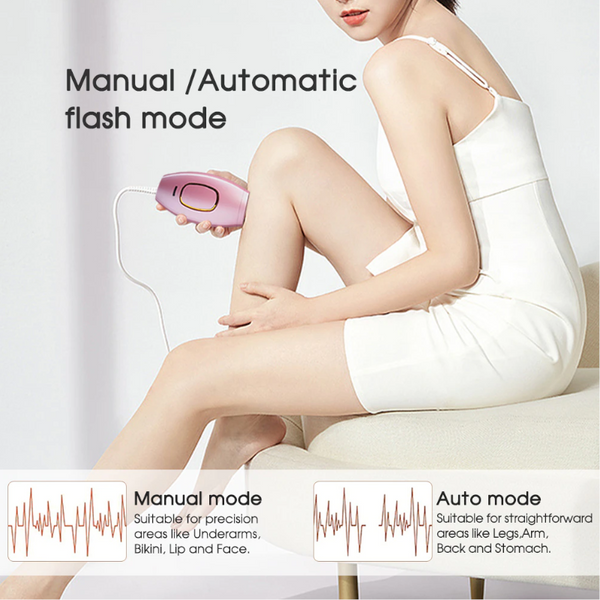 5 Level Laser Ipl Removal Machine Face Body Hair Shaving Epilator Kit Epilators & Electrolysis