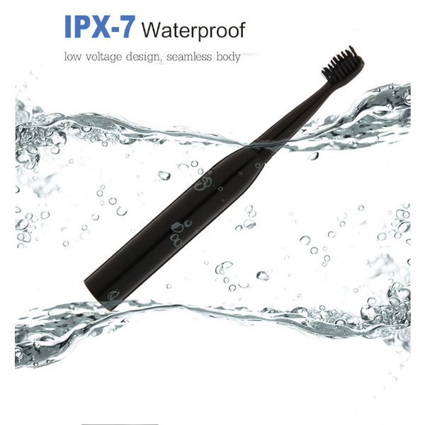 5 Modes Sonic Electric Toothbrush Portable Usb Charging Waterproof Vibration With 4 Brush Heads Electric Toothbrushes