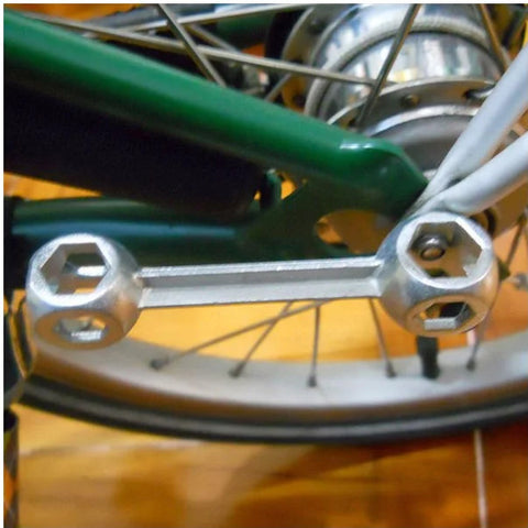 5Pcs 6-15Mm Bicycle Mini Pocket Spanner Gadget Bike Cycle Multi Repair Tool