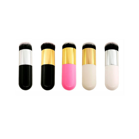 5 Pieces Portable Chubby Pier Makeup Brush Multi Function Foundation
