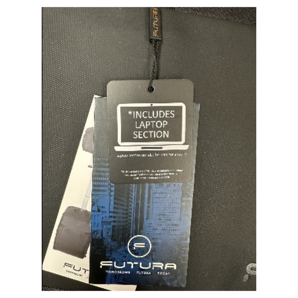 Futura 15" Laptop Computer Bag Travel Work Messenger W/Usb Port Black Laptop Cases & Bags