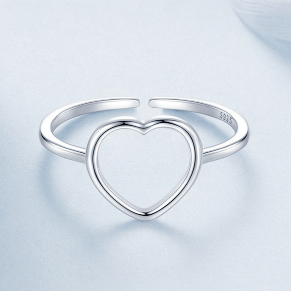 Veile Studios Yinziyun Original Couples 18K Gold Plated Love Splicing Open Ring S925 Silver Rings