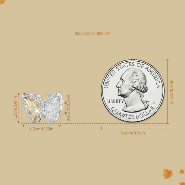 Veile Studios Yinziyun Original Ginkgo Butterfly Diy Bracelet Beads In Silver And Glass Bracelets