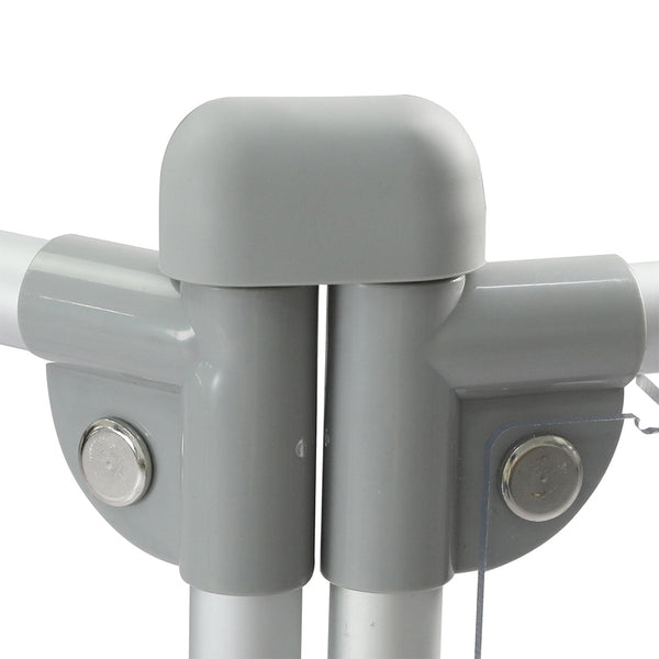 Pawz Pet Playpen Transparent Acrylic Clear Folding Dog Fence Kennel 8 Panel Fences & Pens