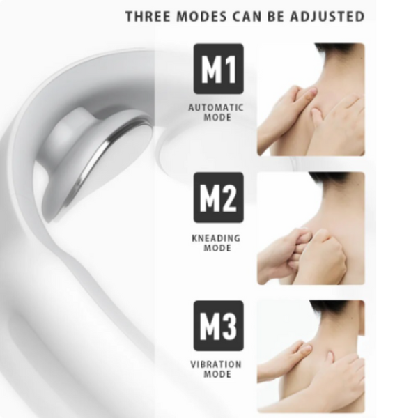 Smart Electric Neck Shoulder Massager Pain Relief Tool Care Relaxation Massagers