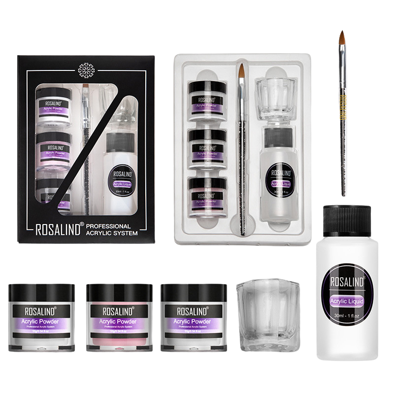 Nail Powder Acrylic System Kit Professional Art Tool Set For Extension And Carving Nail Art Tools