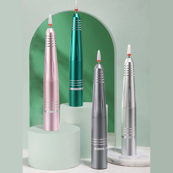 Electric Files & Tools Rechargeable Electric Nail File Cordless Drill Machine Kit For Acrylic Gel Manicure