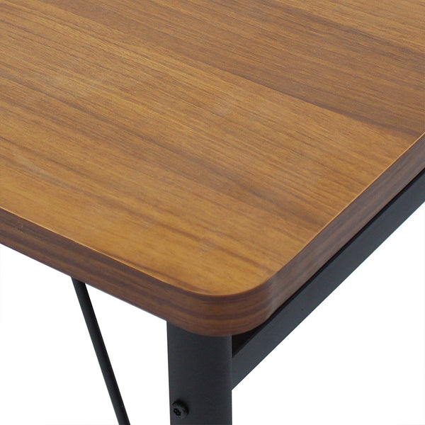 Levede Stylish Dining Table With Storage Shelf 4 6 Seater 150Cm For Home Or Office Dining Tables