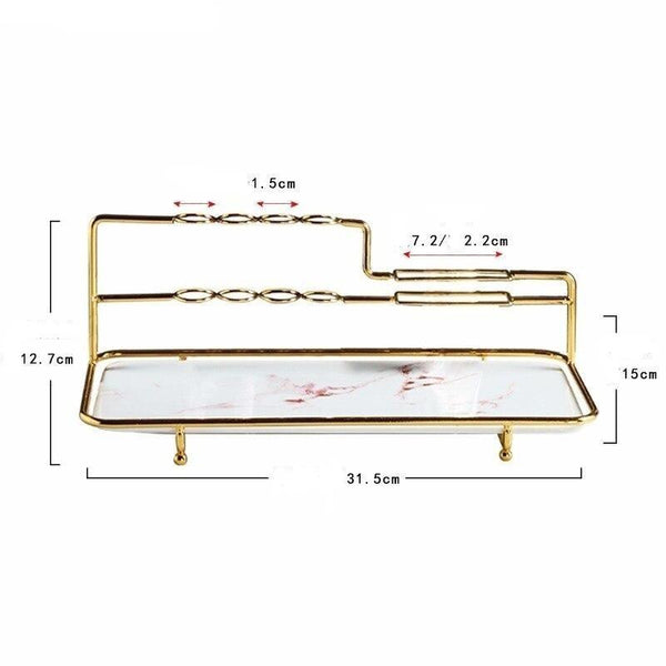 Stylish Ceramic Metal Nordic Toothbrush Holder Tumblers & Toothbrush Holders