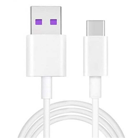 5A Usb Type C Quick Charging Cable For Xiaomi Mix 3 / Max 6X 8 White
