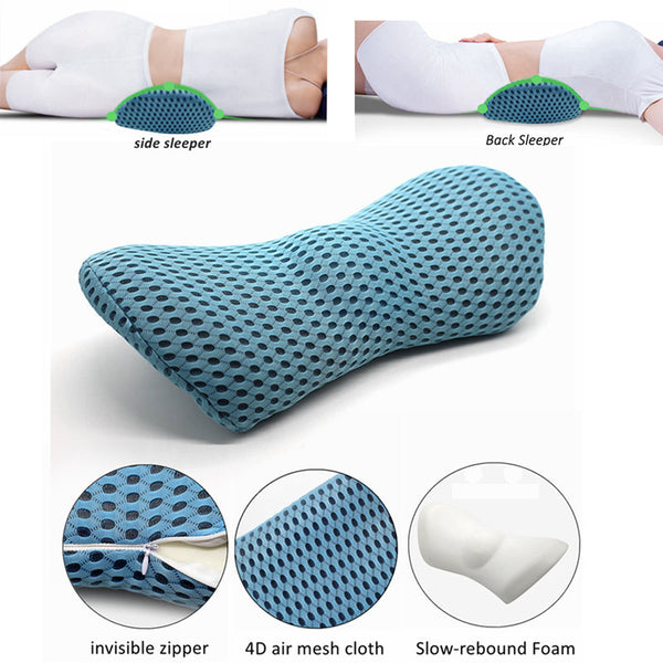 Lumbar Support Pillow Back Cushion For Side Sleepers Pregnancy Pillows