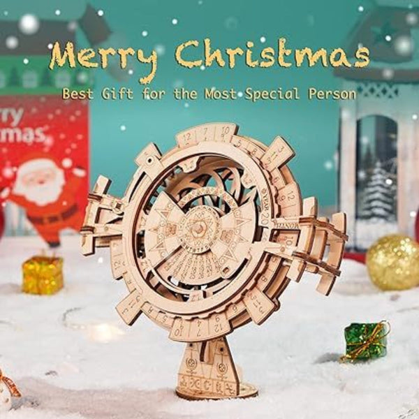 3D Perpetual Calendar Wooden Model Kits Brain Teasers Sets Lk201 Puzzles