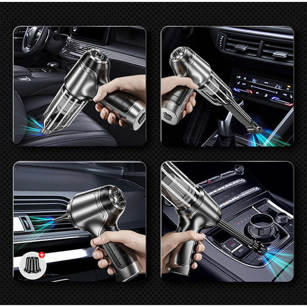 Vacuum Cleaner Green 3In1 Car Cordless Appliance Dual Use Cleaners Vacuum Cleaners