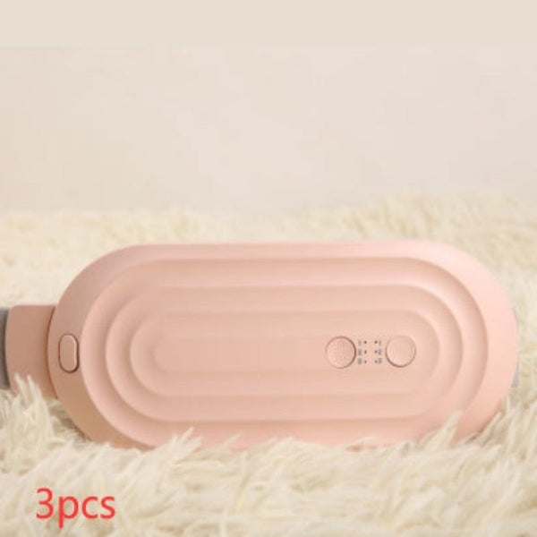 Menstrual Heating Pad Smart Warm Belt Relief Waist Pain Cramps Vibrating Abdominal Massager Electric Device Cold & Hot Packs & Wraps