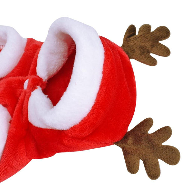 Christmas Dog Coat With Hood Dog Costumes