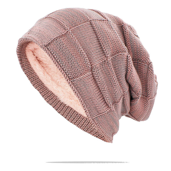 Unisex Warm Winter Outdoor Knitted Casual Beanie Hat