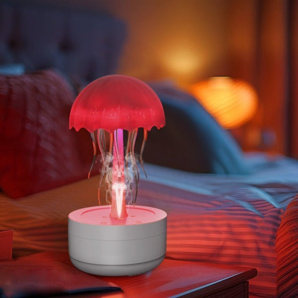 Jellyfish Humidifier Fragrance Diffuser Colourful Night Light Heavy Fog Essential Oil Night Lights