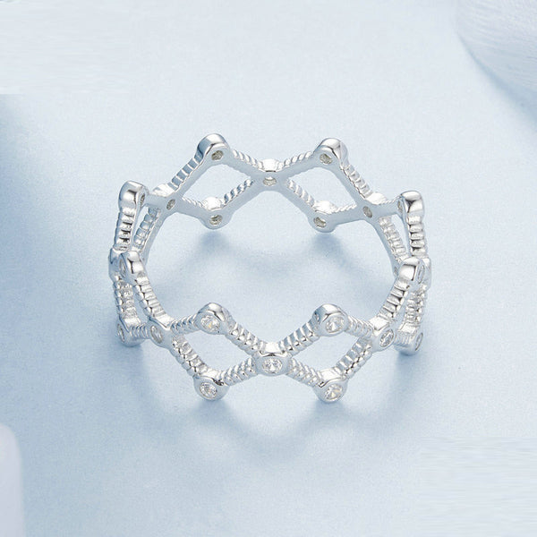 Veile Studios Silver Charm New Line High Grade Rhythm Ring American Fashion Style S925 Pure Jewelry Rings