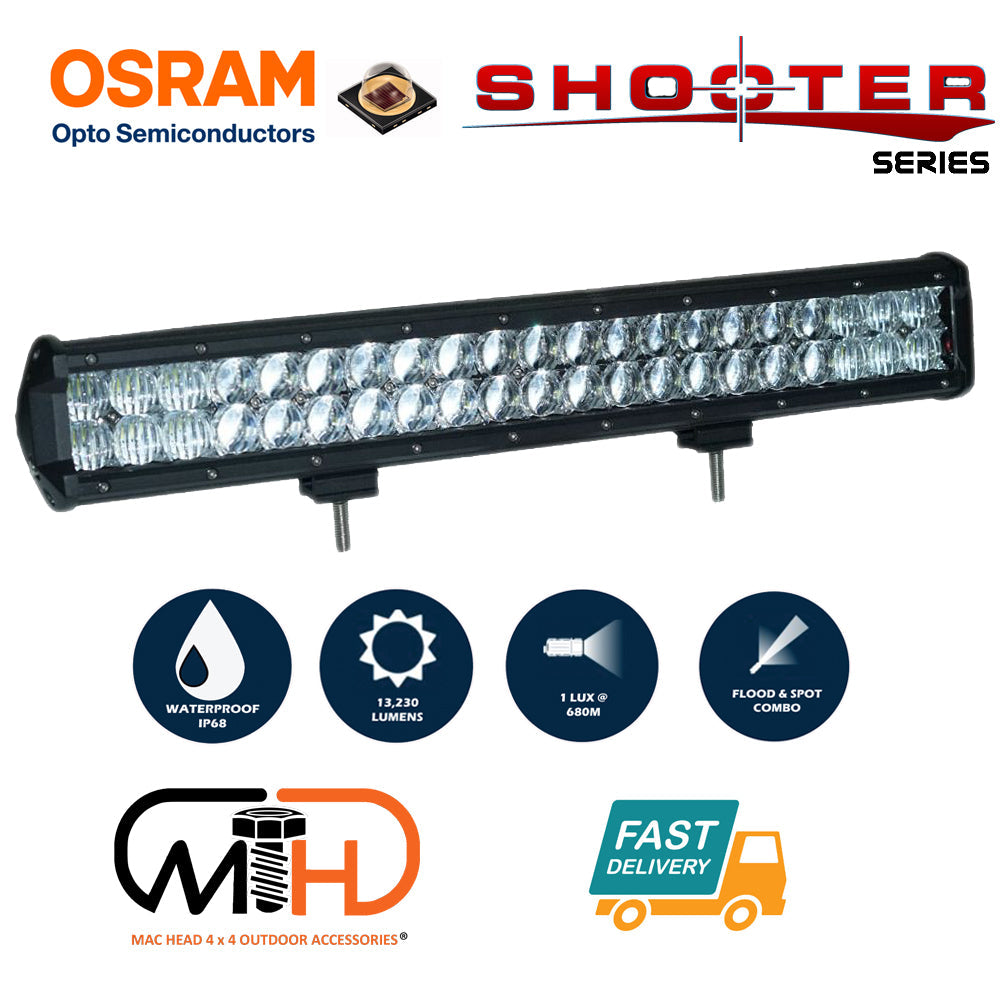 Osram 20Inch Led Light Bar 5D 126W Sopt Flood Combo Beam Work Driving Lamp 4Wd Led Car Lights