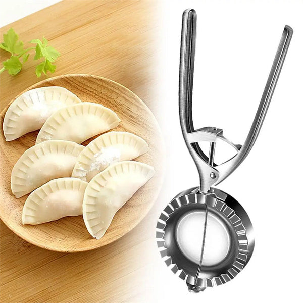 Kitchen Dumpling Mold Stainless Steel Machine Pressing Home Baking Tool Skin Noodle Manual Gadgets