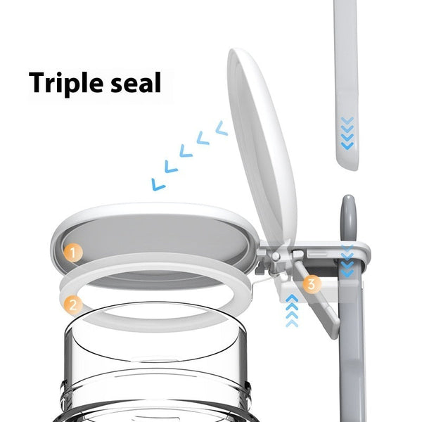 Glass Advent Calendar Self Opening Seasoning Box With Storage Tray Seasonal Decorations