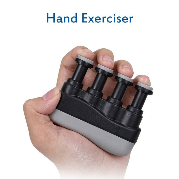 5Lb Portable Finger Exerciser Device Hand Grip Trainer Black