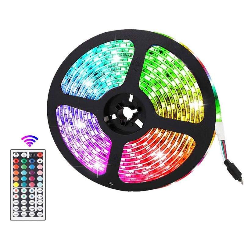 Indoor Lighting 5M Or 10M Remote Controlled Led Strips String Lights
