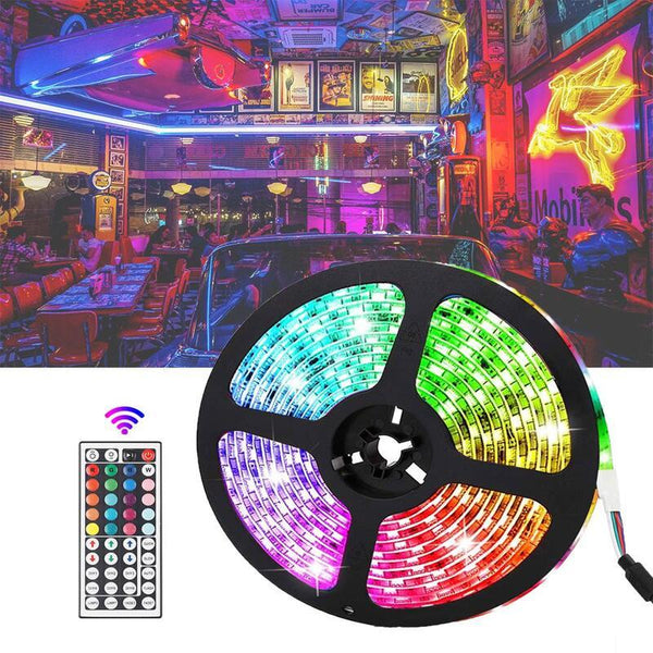 Indoor Lighting 5M Or 10M Remote Controlled Led Strips String Lights