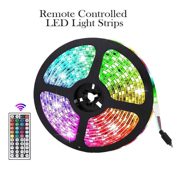 Indoor Lighting 5M Or 10M Remote Controlled Led Strips String Lights
