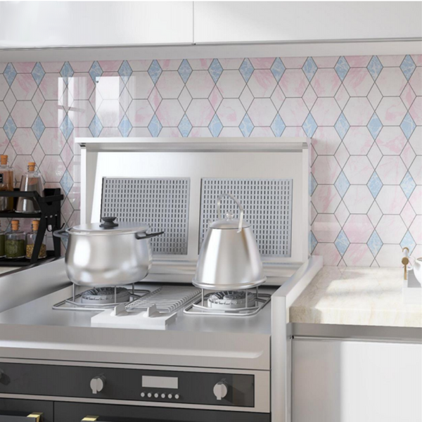 5M Waterproof Self Adhesive Wallpaper Stickers Kitchen Cabinet Decor Wall Stickers