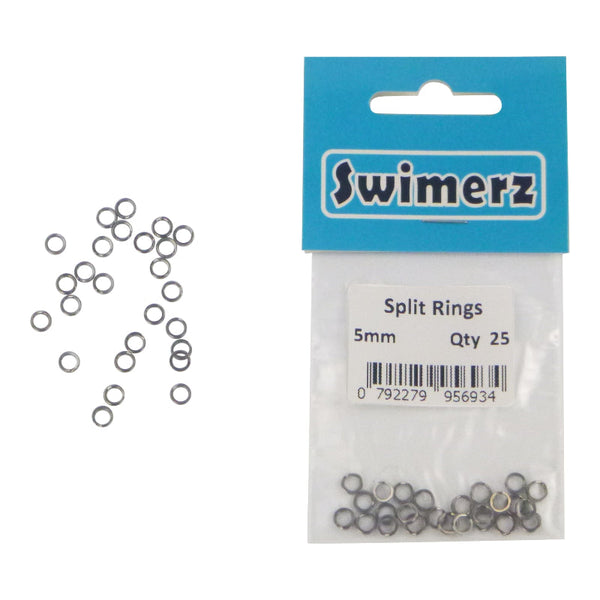 Swimerz 5Mm Split Ring Stainless Steel 25 Pack Other Tackle & Accessories