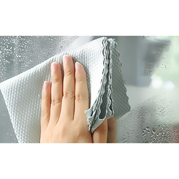 Cleaning Towels & Cloths 5 Pieces/10 Fish Scale Microfiber Cleaning Cloths Glass Delicate Surface