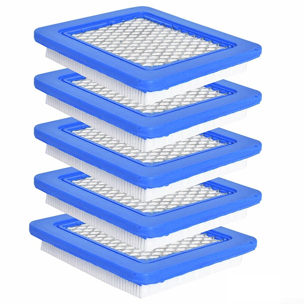 5 Pieces Air Filter Lawn Mower Fitting For Briggs And Stratton 491588 491588S 399959 Lawn Mower Parts