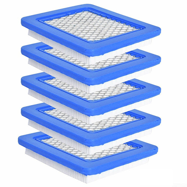 5 Pieces Air Filter Lawn Mower Fitting For Briggs And Stratton 491588 491588S 399959 Lawn Mower Parts