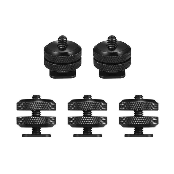 5Pcs Camera Hot Shoe Mount To 1 4 2 Other Cameras Accessories