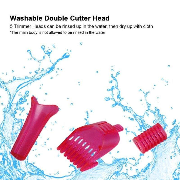 Electric Shavers 5Pcs Multifunctional Hair Removal Eyebrow Shaving Machine Lady Under Armpit Tool Set Trimmer Tools Beauty Clippers & Trimmers