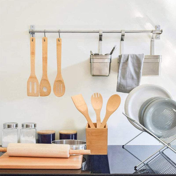 Kitchen Utensil Sets 5Pcs Or 6Pcs Bamboo Cooking Utensils