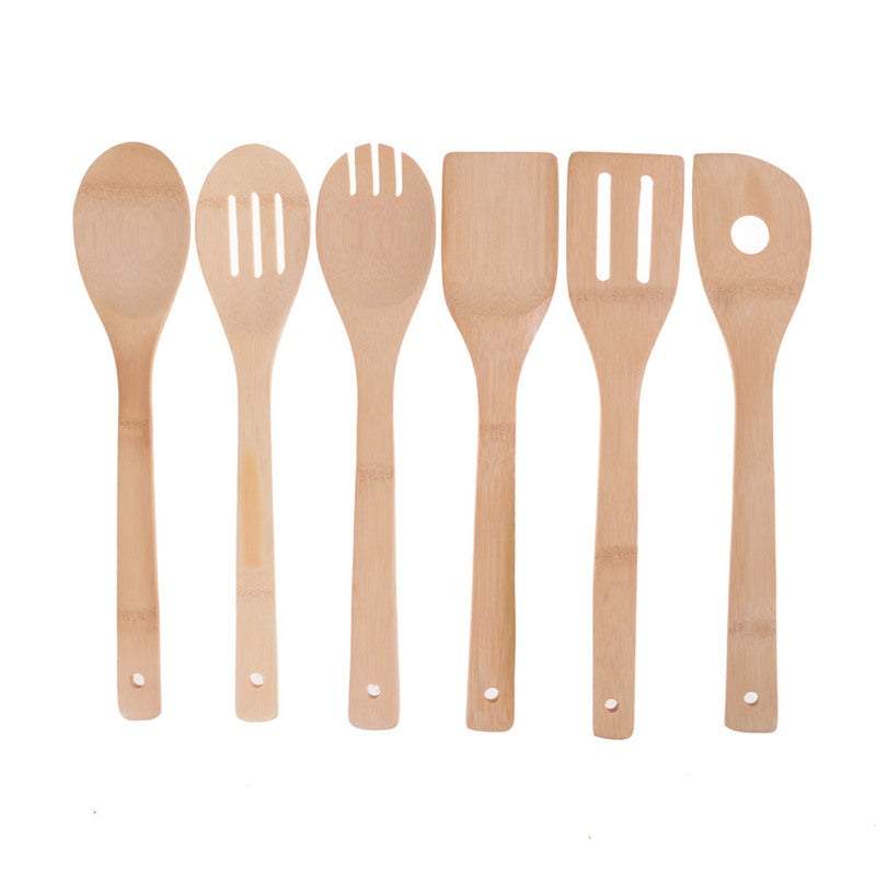 Kitchen Utensil Sets 5Pcs Or 6Pcs Bamboo Cooking Utensils