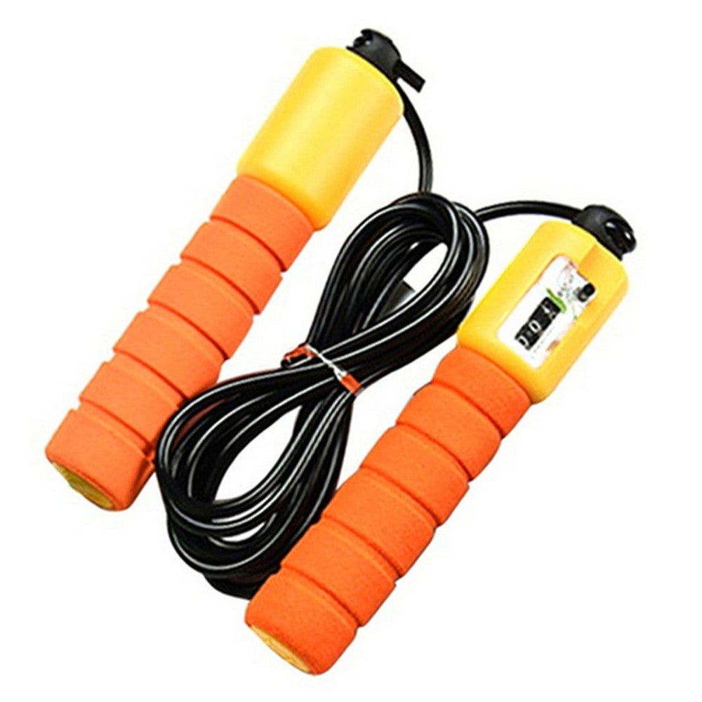 5Pcs Jump Rope With Electronic Counter 2.9M Adjustable Fast Speed Counting