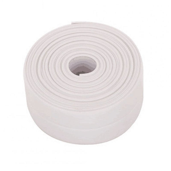 5Pcs Waterproof Moisture Proof Sealing Tape For Toilet Wall Kitchen Sink White 3.2 3.8 Cm Adhesive Tapes