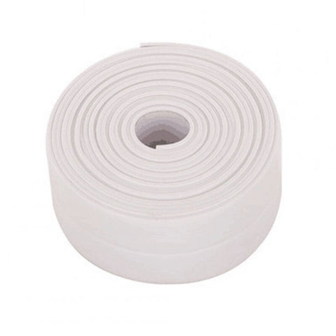 5Pcs Waterproof Moisture Proof Sealing Tape For Toilet Wall Kitchen Sink White 3.2 3.8 Cm Adhesive Tapes