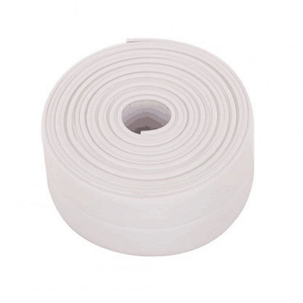 5Pcs Waterproof Moisture Proof Sealing Tape For Toilet Wall Kitchen Sink White 3.2 3.8 Cm Adhesive Tapes