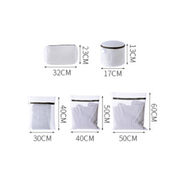 5Pcs Laundry Bag Fine Mesh Combination Set Machine Special Other Laundry Supplies