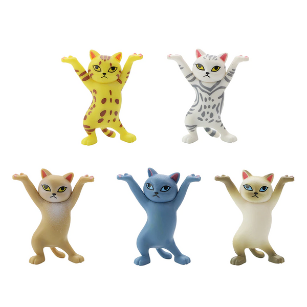 5Pc / Set Cute Cat Desk Accessories Pen Holders