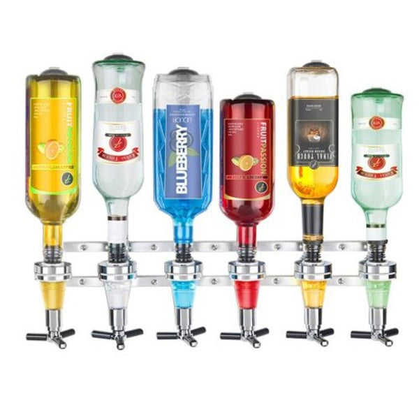 6 25Ml Bar Butler Wall Mounted Wine Liquor tail Beer Shot Dispenser Bottle Poland Dispensers