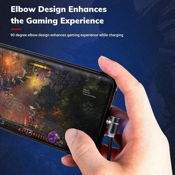 Phone Chargers Cables 6.6Ft Magnetic Suction Line 360 Round Data Three In One Charging Fast Cables & Adapters