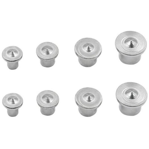 6 / 8 10 12Mm Woodworking Dowel Tenon Center Set 8Pcs Silver Drill Bits