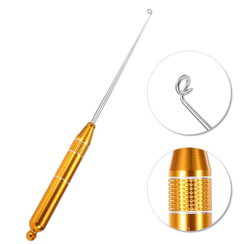 6.8 Inch Fishing Hook Gold Pliers & Hook Removers