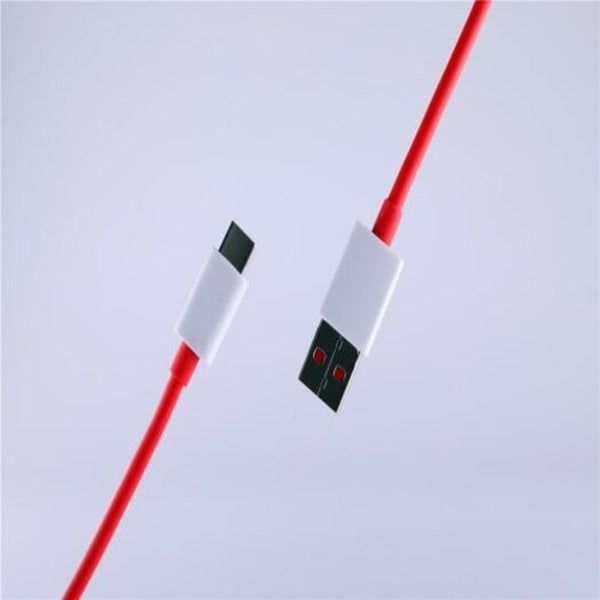 6 Dash Type C For Oneplus 3 3T 5 5T 4A Fast Charging Usb 3.1 Round Cable 1Metre Red Cables & Adapters